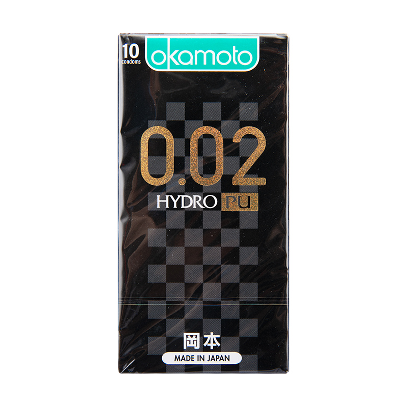 【香港直邮】冈本001避孕套 玻尿酸安全套双保险 持久润滑贴合 套套 情趣延时性用品 冈本0.02水性聚氨酯安全套 10'S