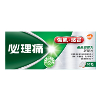 【香港乾誉商城】原装正品 香港直邮 进口必理痛伤风感冒丸10粒 舒缓发烧头疼身体痛楚