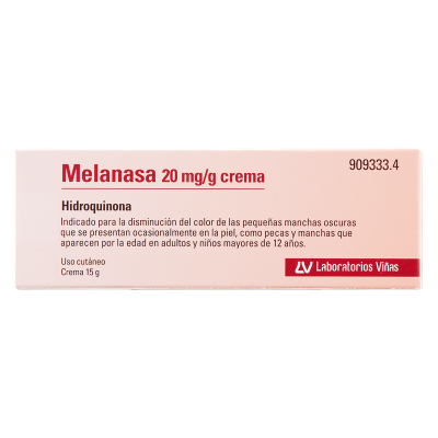 【香港直邮】VINAS碧力亚丝2%氢醌祛斑乳膏 抑制暗沉黑色素抗氧化阻色斑黄褐斑老年斑痘印蝴蝶斑 强效祛斑膏 氢醌乳膏2%15g